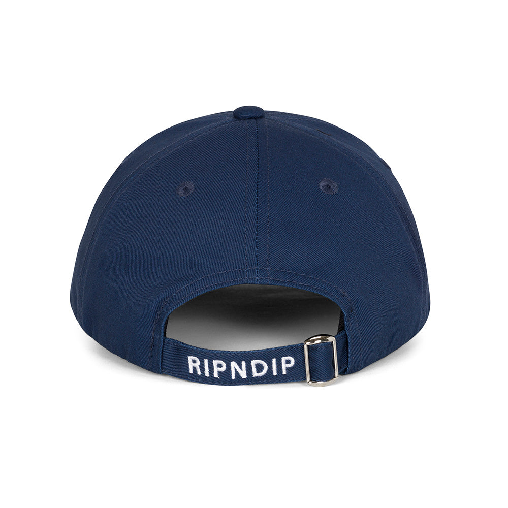 RIPNDIP CATSTANZA DAD HAT NAVY