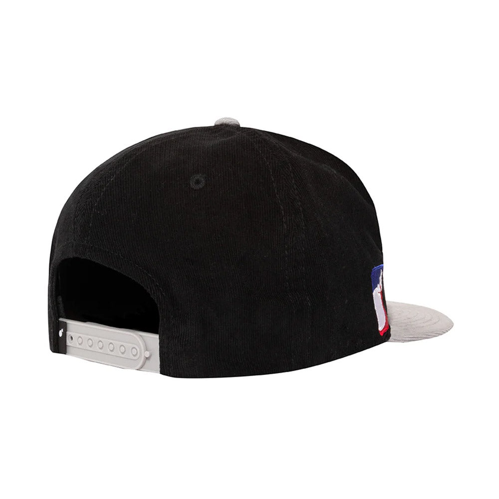 THE HUNDREDS TEAM SNAPBACK BLACK