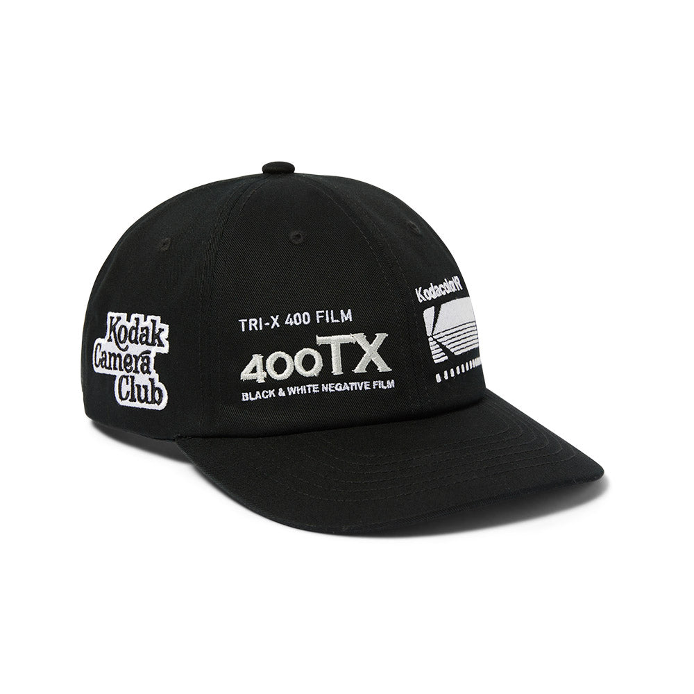 HUF X KODAK SNAPBACK BLACK