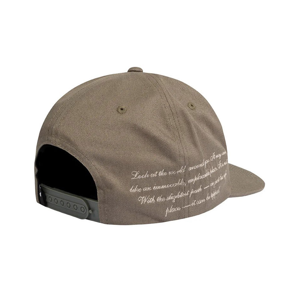 THE HUNDREDS SLIGHT SNAPBACK OLIVE