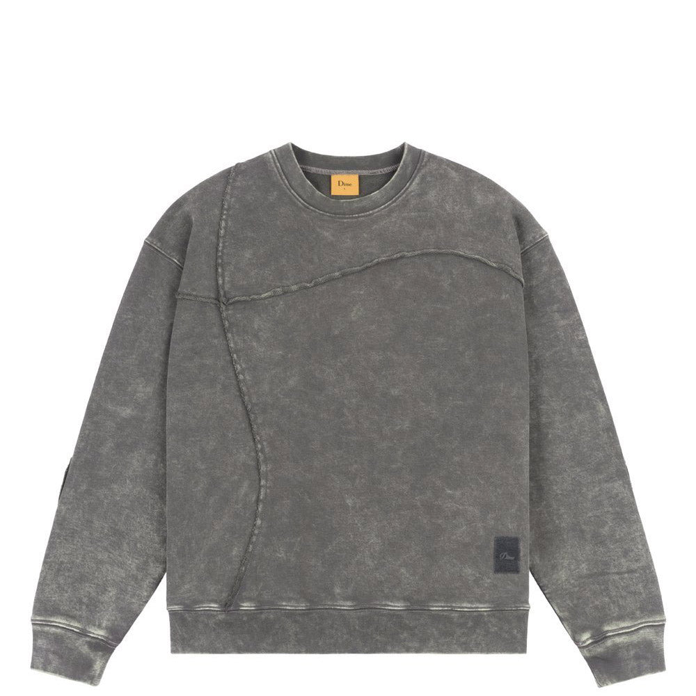 DIME REVERSE STITCH CREWNECK BLACK