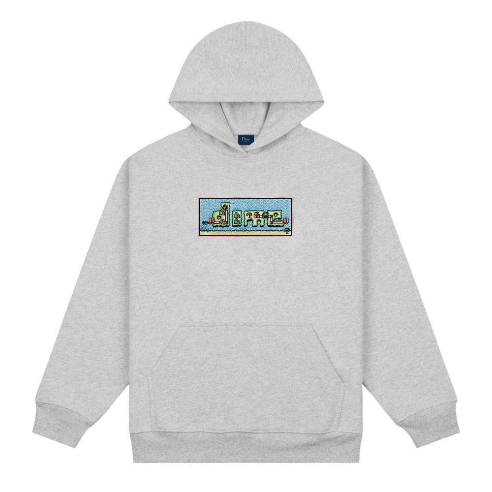 DIME DIMEWORLD HOODIE GREY