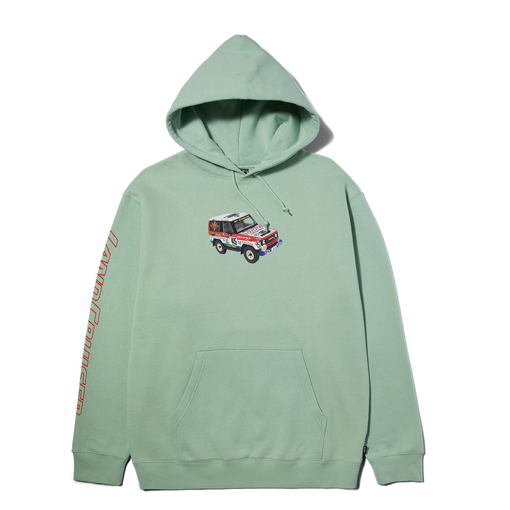 HUF X TOYOTA SAHARA RALLY PO HOODIE GREEN