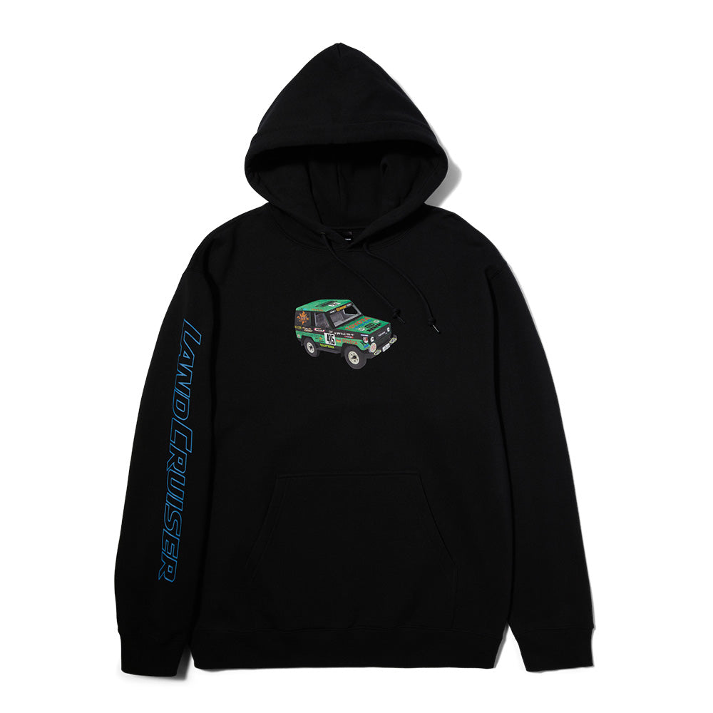 HUF X TOYOTA SAHARA RALLY PO HOODIE BLACK