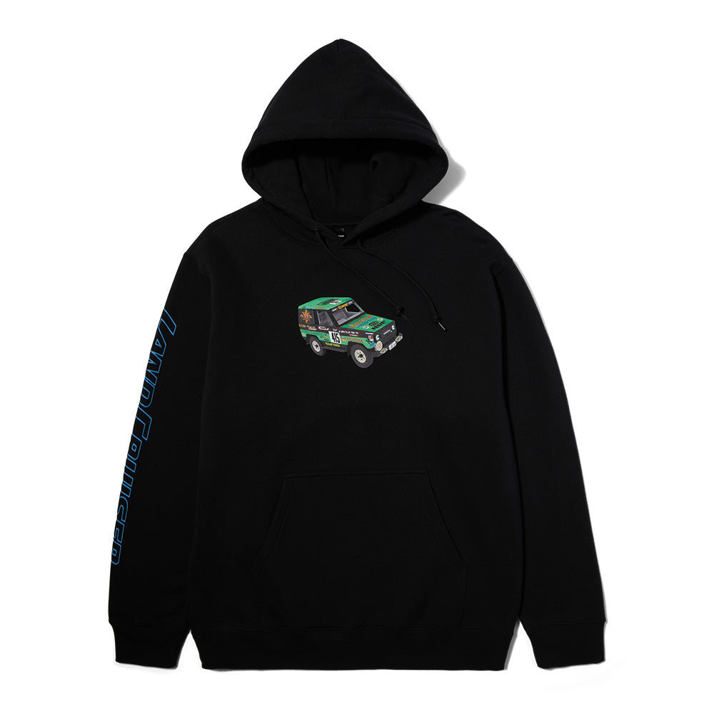 HUF X TOYOTA SAHARA RALLY PO HOODIE BLACK