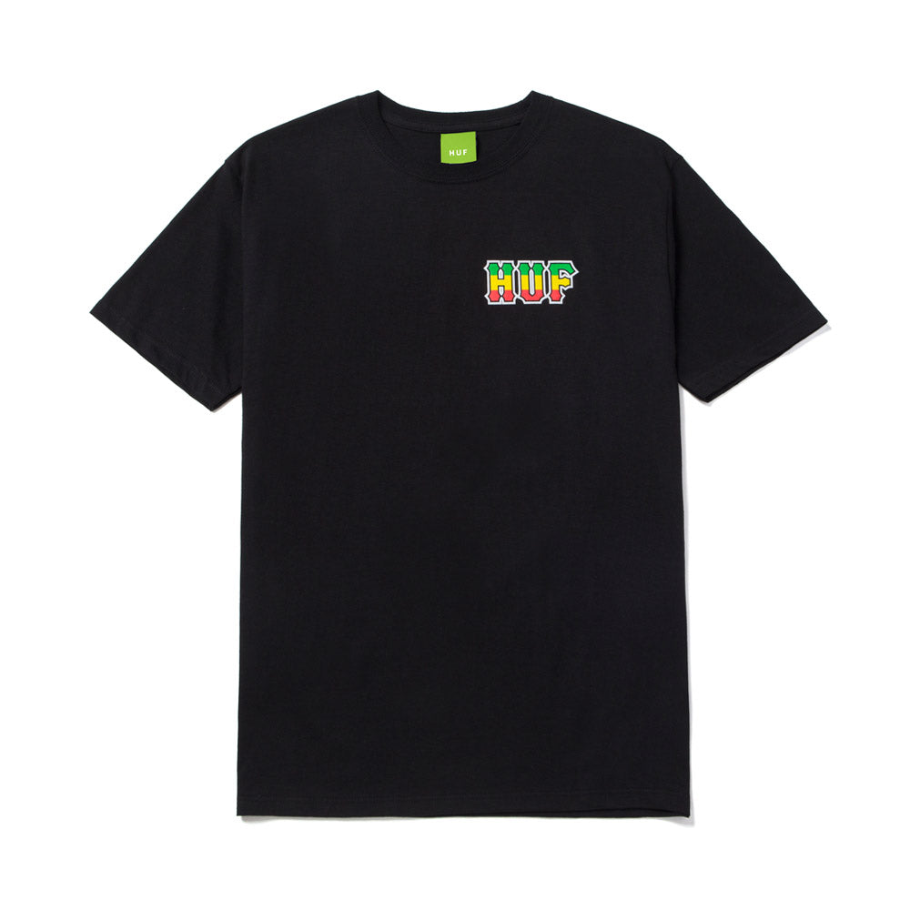 HUF RIGHTEOUS H TEE BLACK
