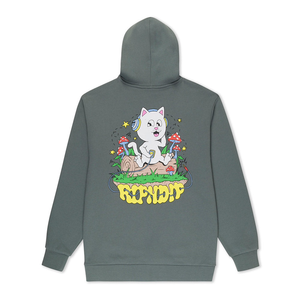 RIPNDIP SHROOM SONG HOODIE GREY