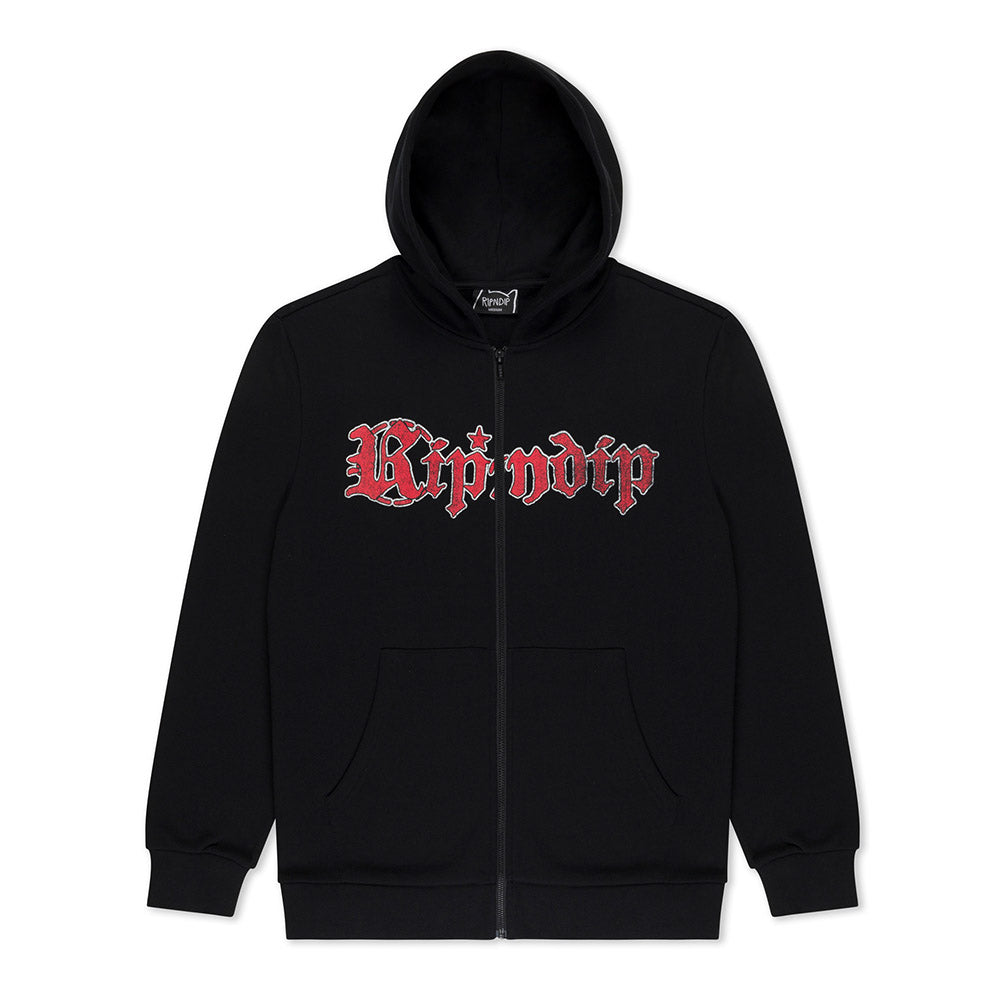 RIPNDIP FEIN HOODIE BLACK