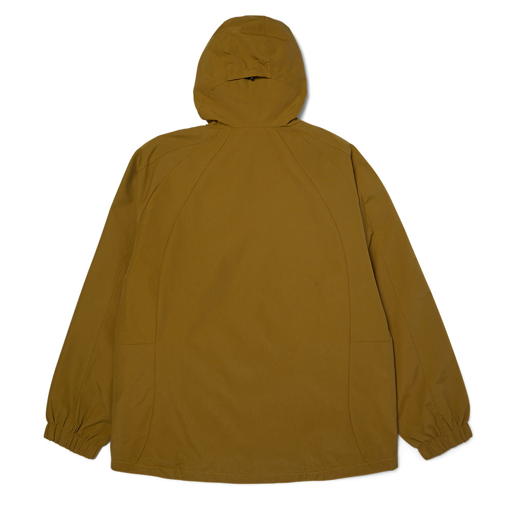 HUF ALL CAPS SHELL JACKET BROWN