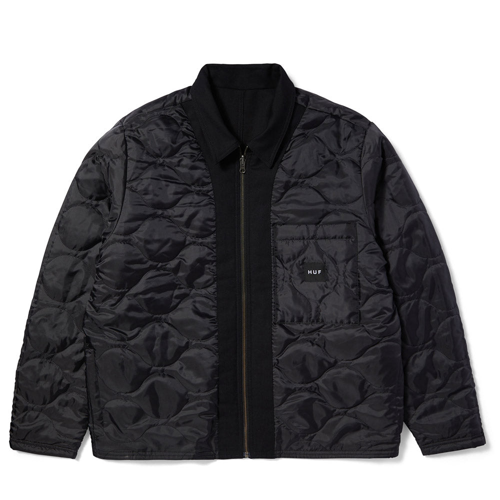HUF MASON REVERSIBLE JACKET BLACK