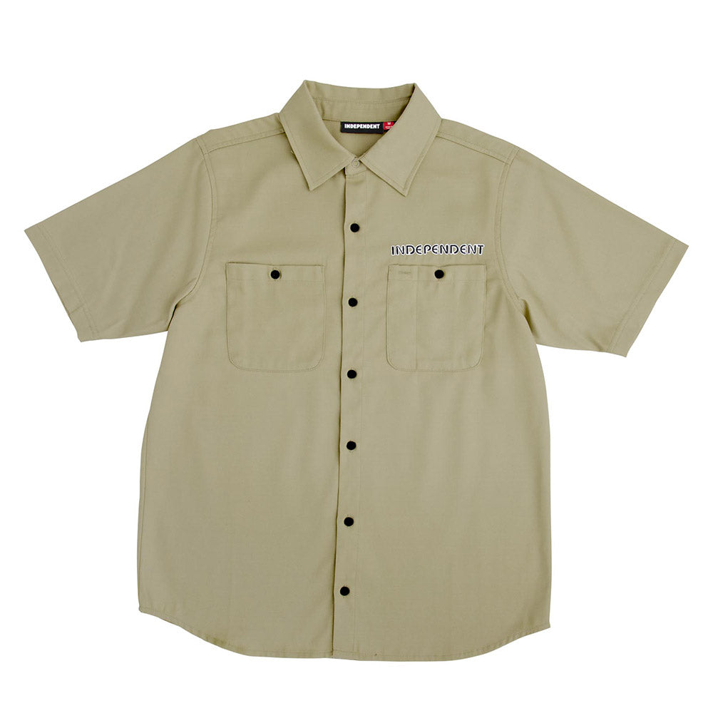 INDEPENDENT UNION WORK TOP KHAKI