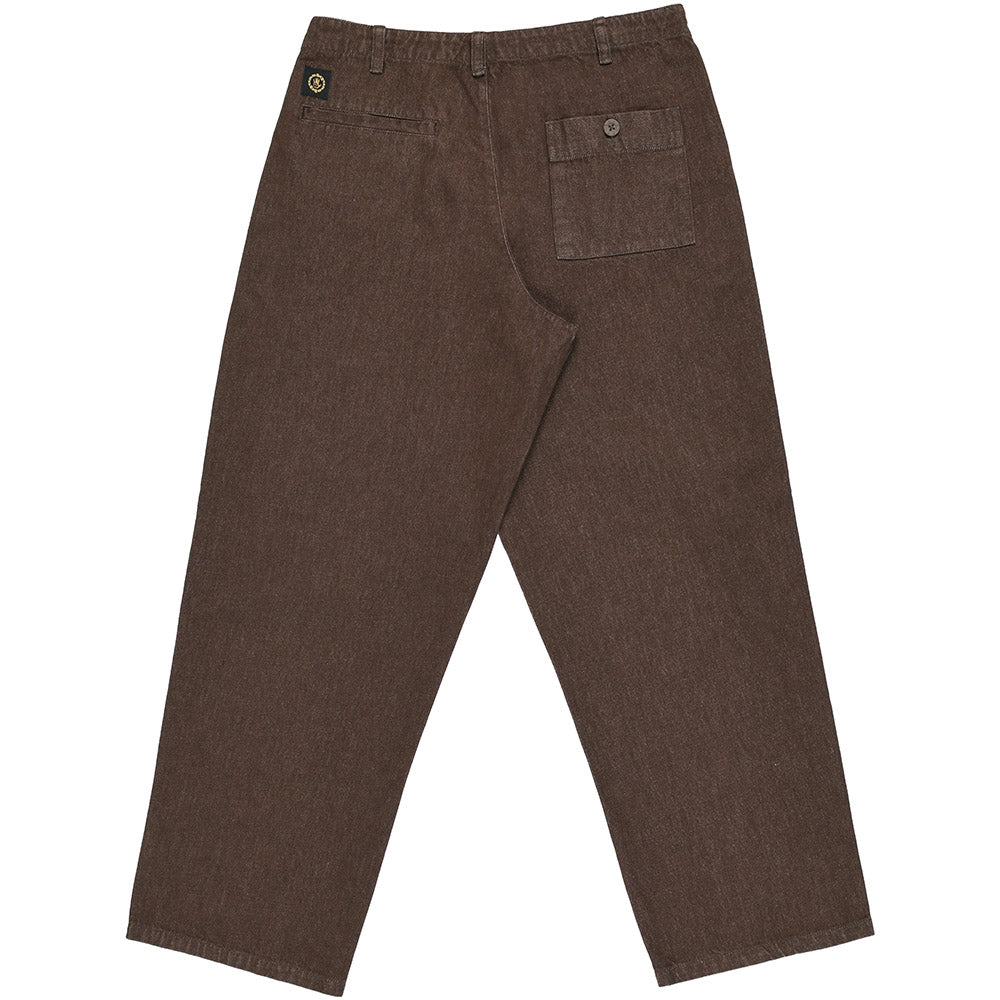 QUASI WARREN TROUSER PANT BROWN