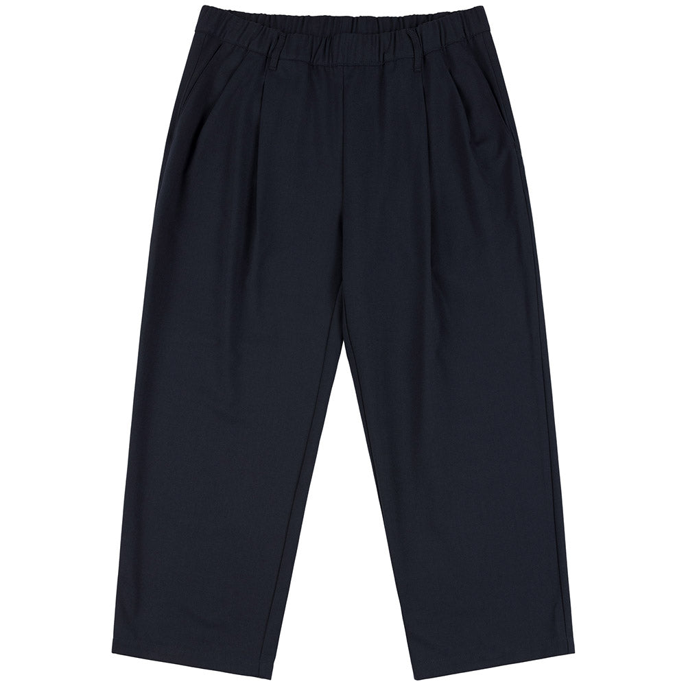 DIME PLEATED TWILL PANTS NAVY
