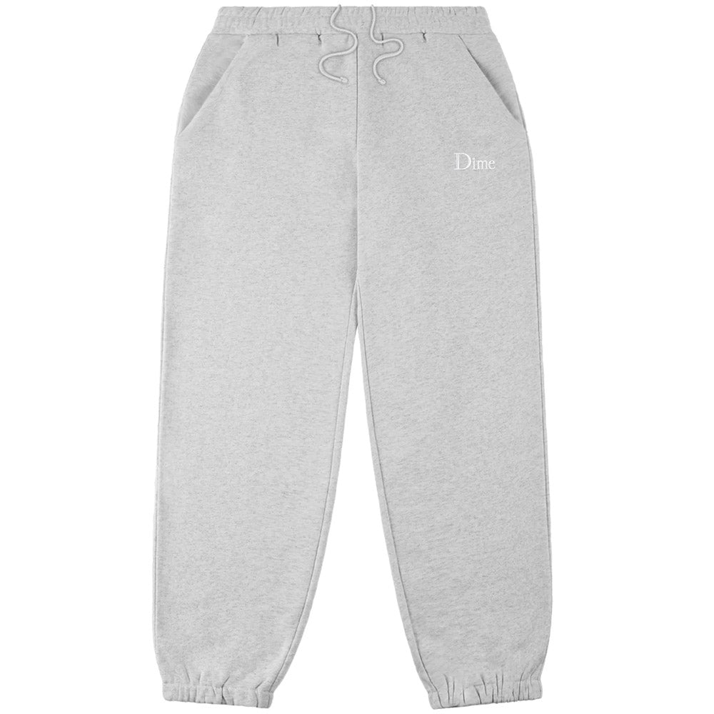 DIME CLASSIC SMALL LOGO SWEATPANTS GREY
