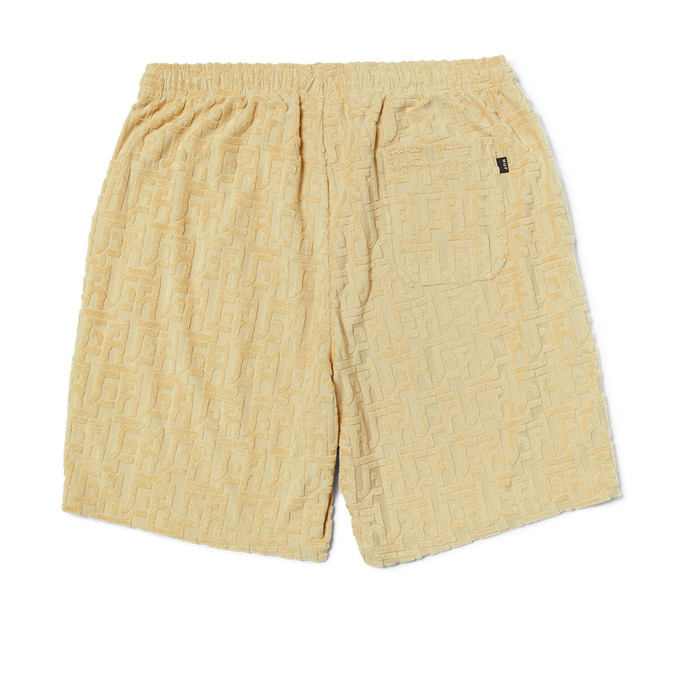 HUF TETHER TERRY SHORT CREAM