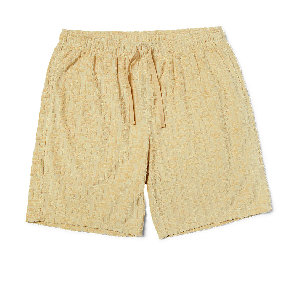 HUF TETHER TERRY SHORT CREAM