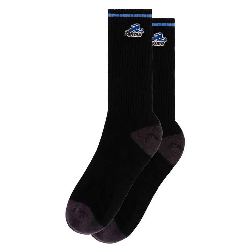 DIME FINAL LONG SOCKS BLACK