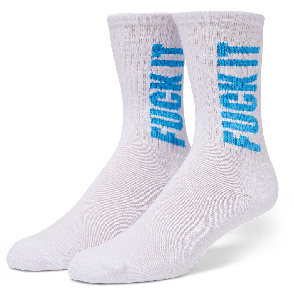 HUF SIDERWINDER CREW SOCK WHITE
