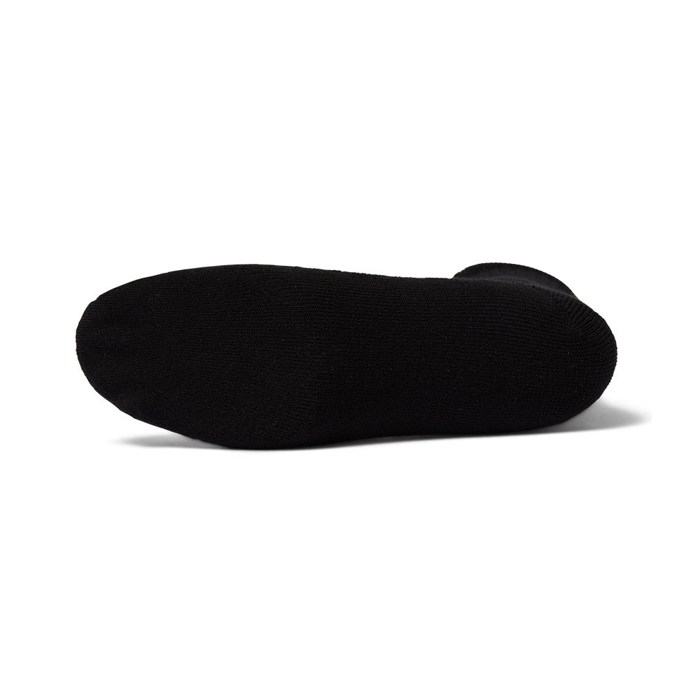 HUF PLANTLIFE EMB 1/4 SOCK BLACK
