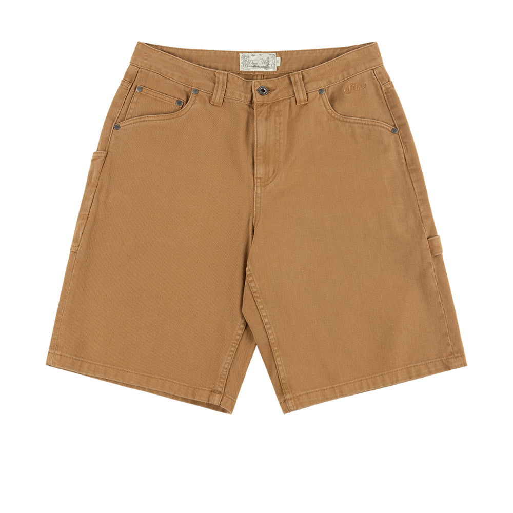 DIME CLASSIC DENIM SHORTS CARAMEL