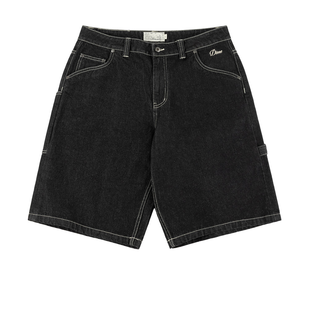 DIME CLASSIC DENIM SHORTS BLACK