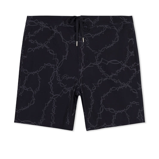 RIPNDIP WIRED SWIM SHORTS BLACK