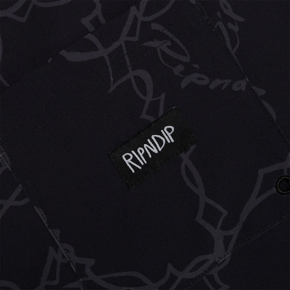 RIPNDIP WIRED SWIM SHORTS BLACK