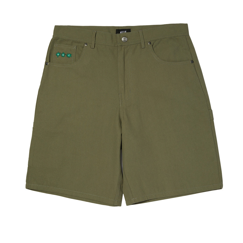 HUF ENLIGHTENMENT WORK SHORT OLIVE