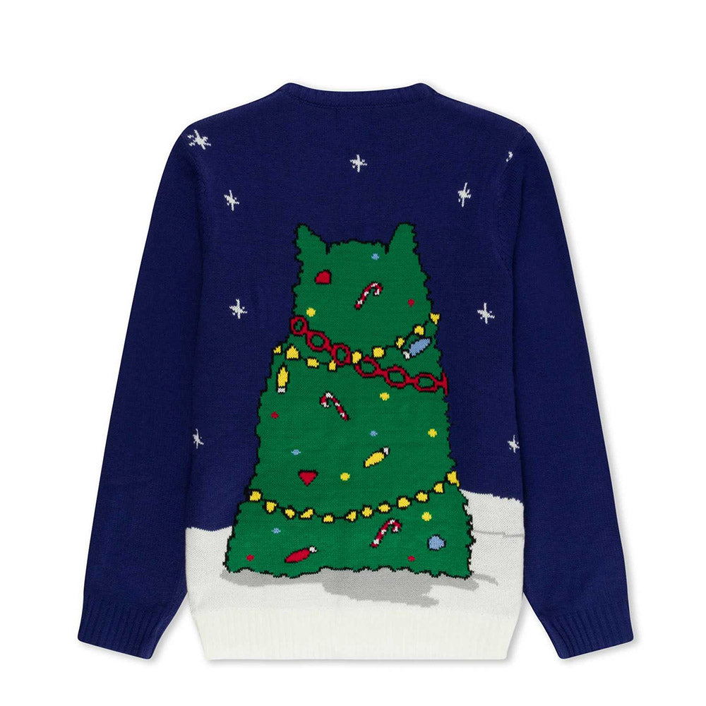 RIPNDIP LITMAS TREE LIGHT SWEATER