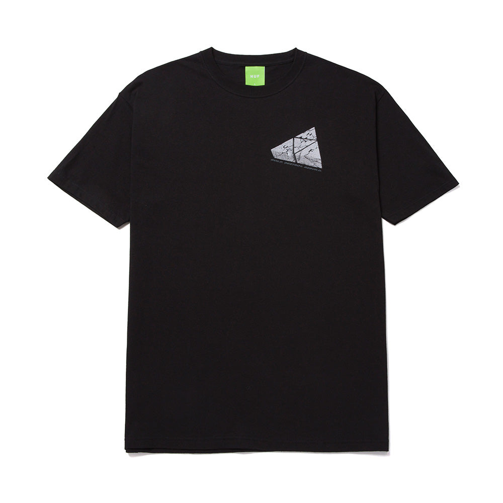 HUF WITHSTAND TT TEE BLACK