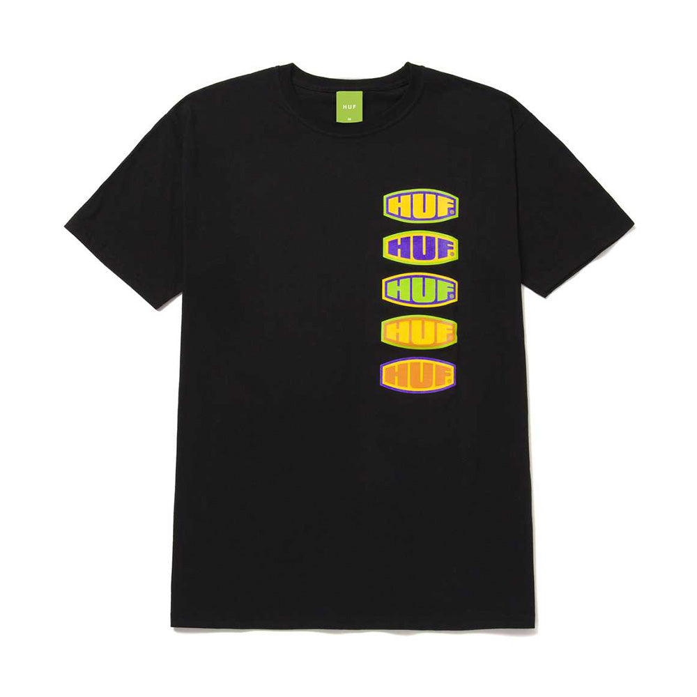 HUF ACME TEE BLACK