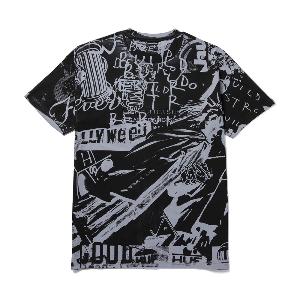 HUF TWENTY TEE BLACK
