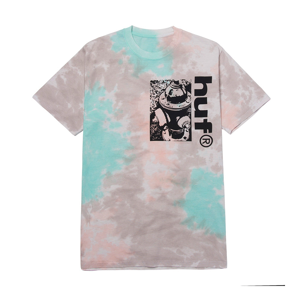 HUF THE PLUG TD TEE GREY