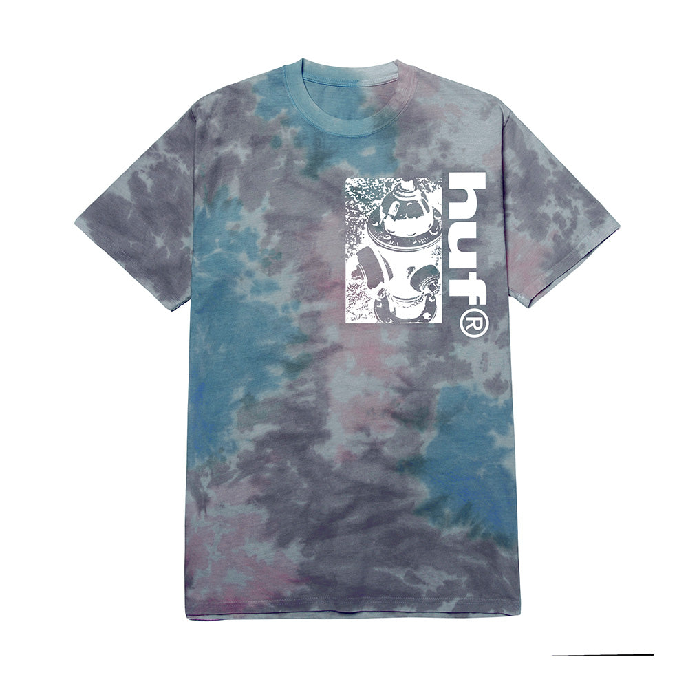 HUF THE PLUG TD TEE BLUE