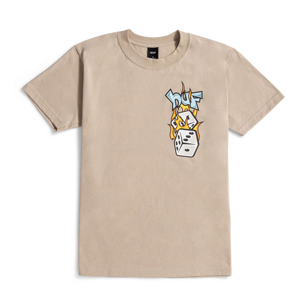 HUF DICEY TEE KHAKI
