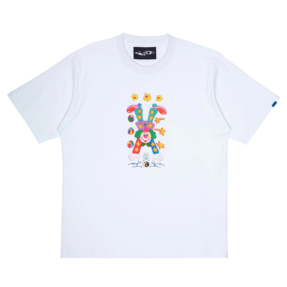 WKND PARANOID TEE WHITE