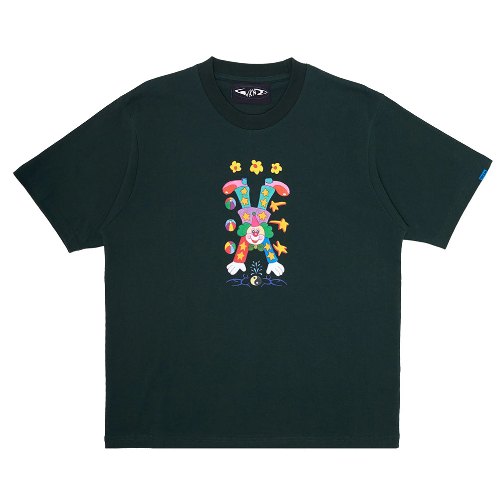 WKND PARANOID TEE DARK GREEN