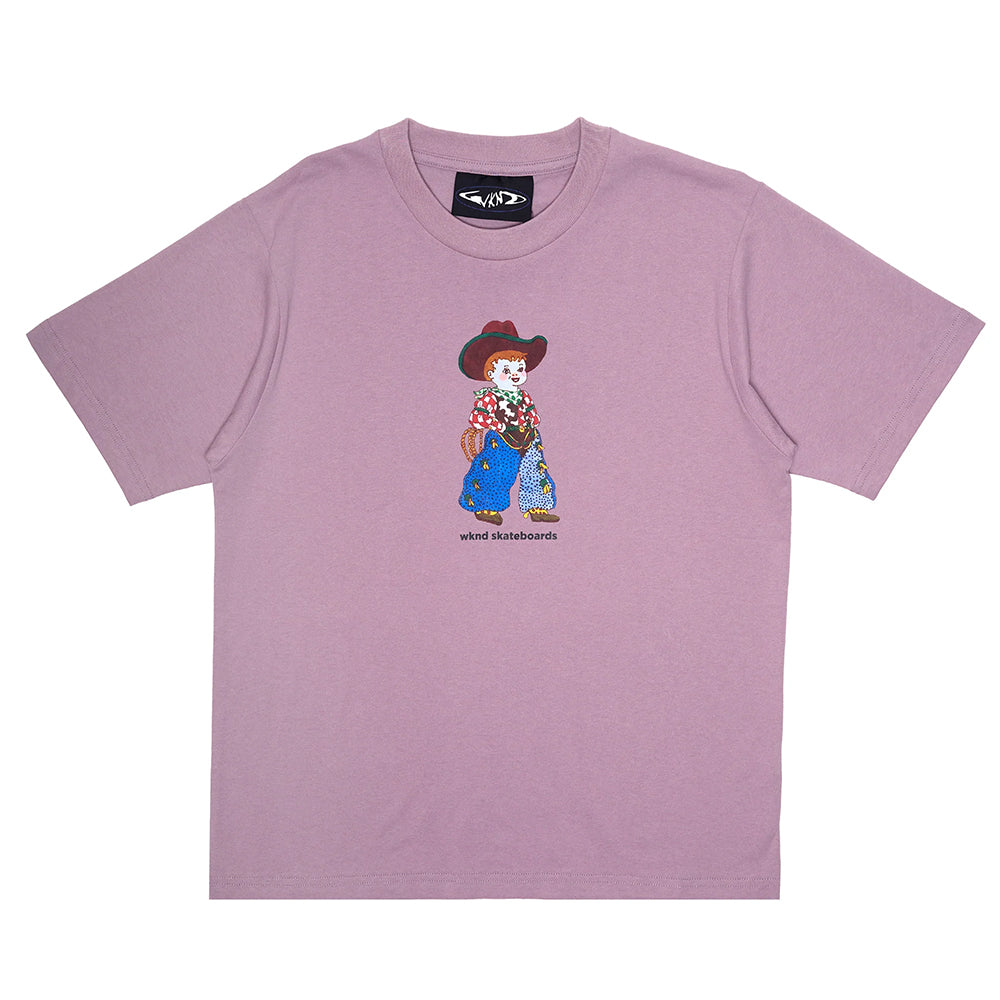 WKND COWBOY TEE PURPLE
