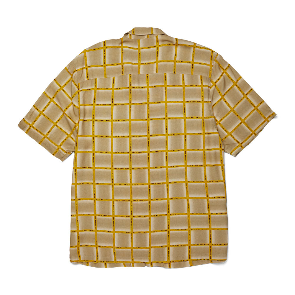 HUF FLYNN RESORT SHIRT MUSTARD