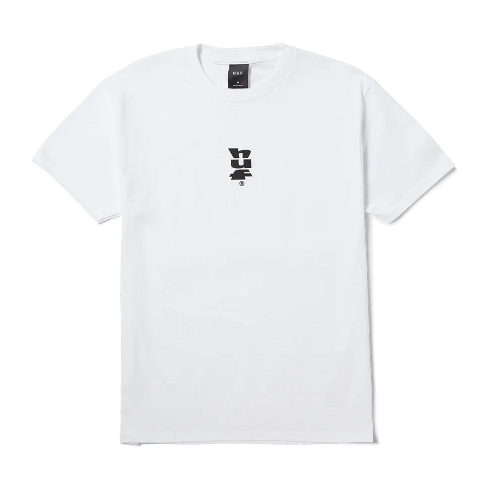 HUF SET MEGABLAST TEE WHITE
