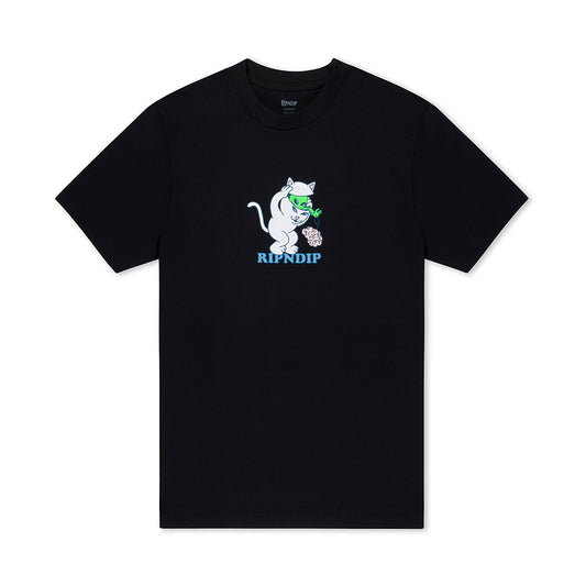 RIPNDIP BRAIN DEAD TEE BLACK