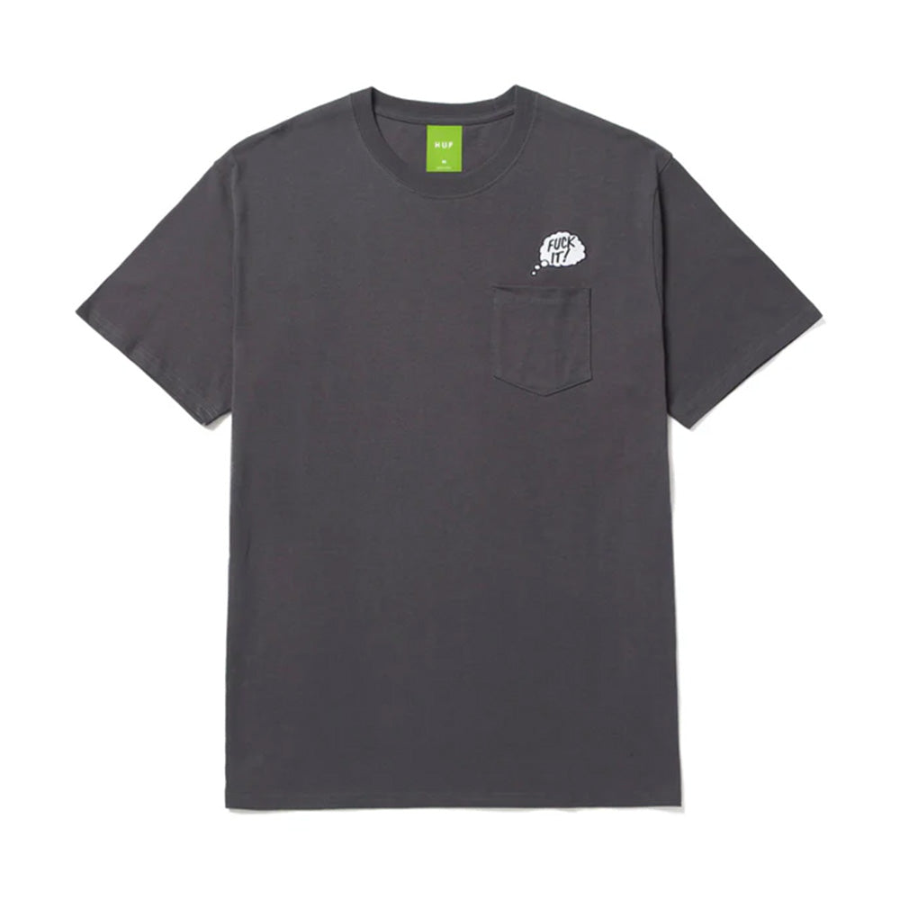 HUF IN THE POCKET TEE BLACK
