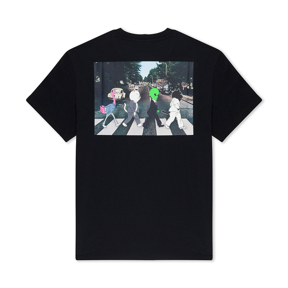 RIPNDIP CROSSWALK TEE BLACK