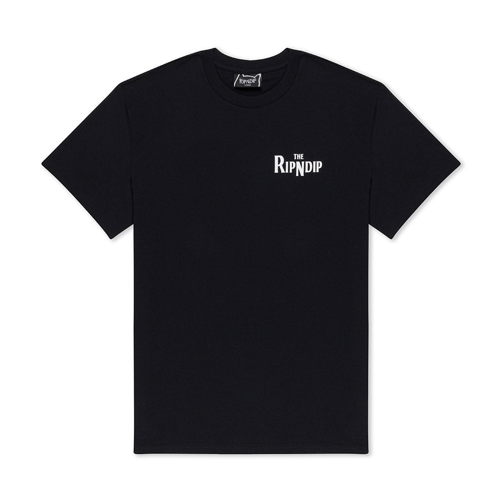 RIPNDIP CROSSWALK TEE BLACK