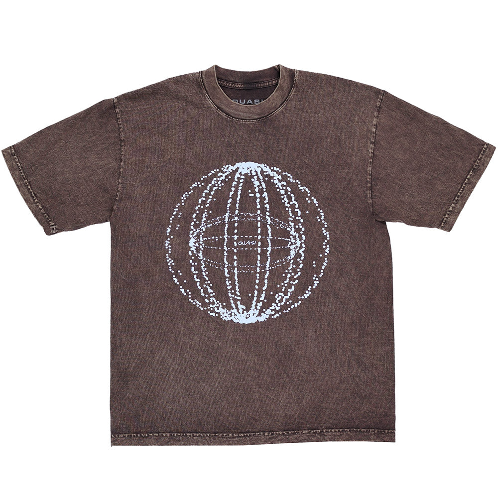 QUASI DOME TEE BROWN