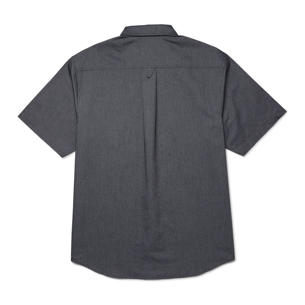 HUF ICARUS OXFORD SHIRT BLACK