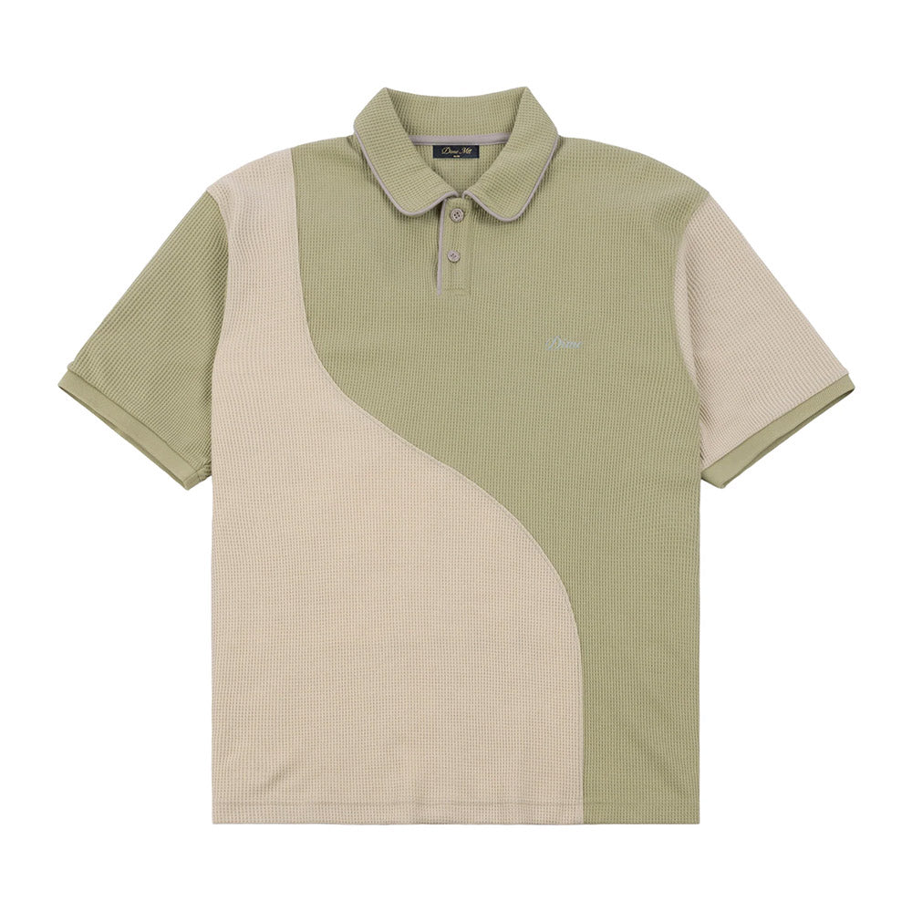 DIME WAFFLE POLO KHAKI