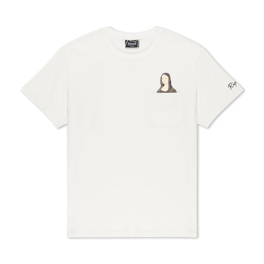 RIPNDIP NERMALISA POCKET TEE CREAM