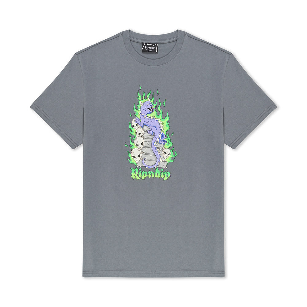 RIPNDIP HORNTAIL TEE GREY