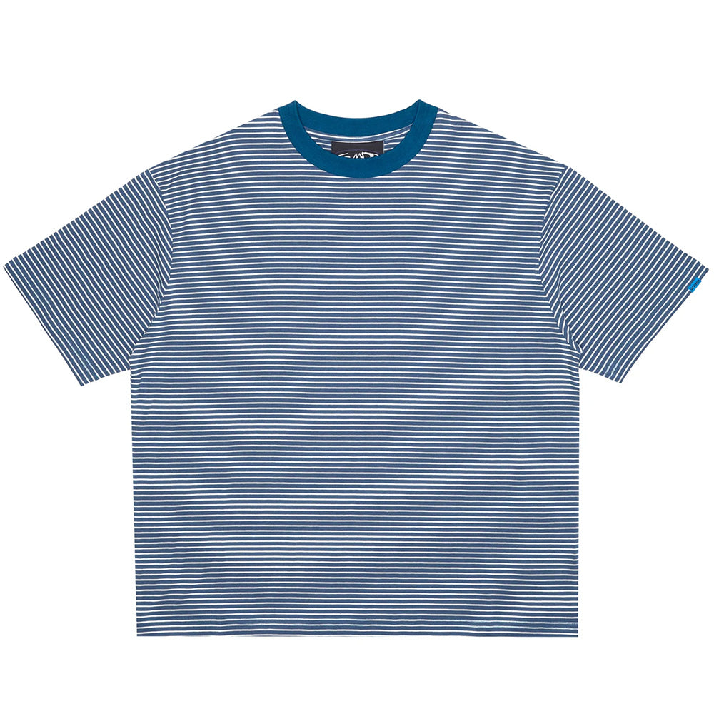 WKND STRIPE TEE BLUE